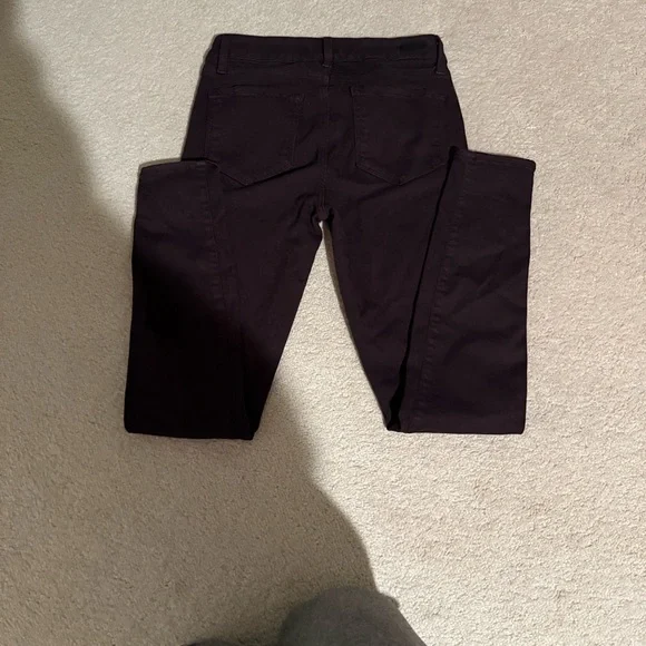 PAIGE  Verdugo Ultra Skinny Deep Brown Pants - Picture 5 of 7